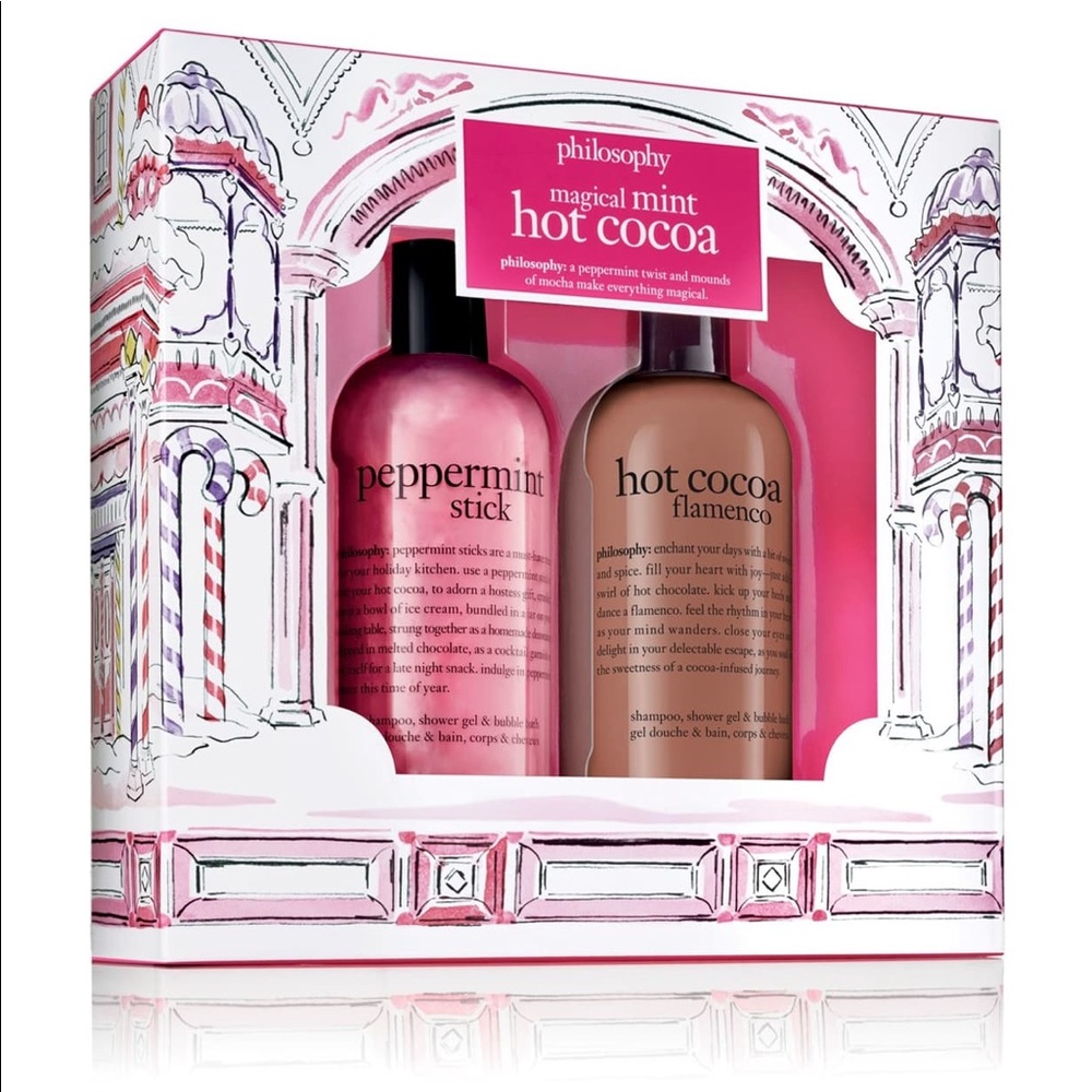 🚫SOLD🚫 PHILOSOPHY peppermint shampoo bath set